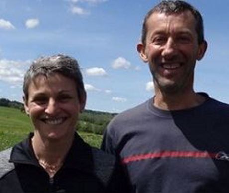 Isabelle et Xavier Lombardot, éleveurs laitiers du Doubs