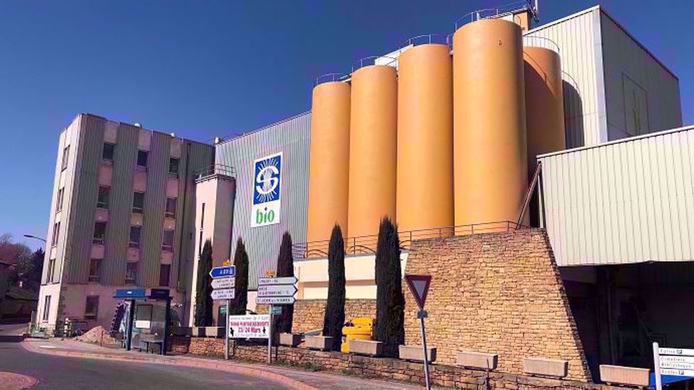 En investissant 2,25 millions d'euros pour la reconstruction du moulin bio de Lozanne, Soufflet accompagne l'essor du bio français. (©Soufflet)