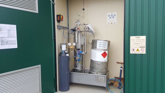 Poste d'injection GRDF