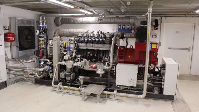 Moteur Scania six cylindres de 12 litres