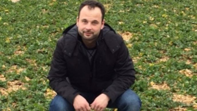 Etienne Sidot, agriculteur en Meurthe-et-Moselle