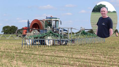 Le système QuadraFerti est plus léger qu'une tonne conventionnelle et permet de rentrer dans les champs n'importe quand. (©Paul Renaud / Terre-net Média)
