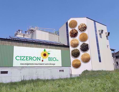 L'entreprise Cizeron bio, située dans la Loire, s'est vue recevoir le prix spécial bio du jury des Sommets d'or pour son noyau protéique pour les aliments des élevages biologiques.