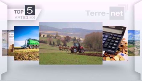 Les articles les plus lus sur Terre-net cette semaine.