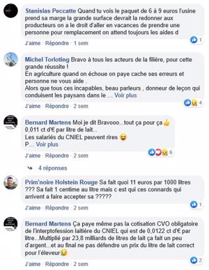 paroles de lecteurs web agri bilan ega sur prix du lait