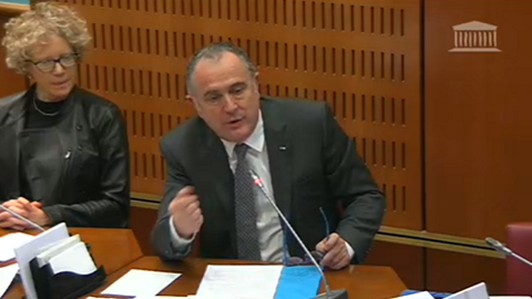Didier Guillaume devant la mission parlementaire de suivi de la stratégie de sortie du glyphosate, le 9 janvier. Didier Guillaume devant la mission parlementaire de suivi de la stratégie de sortie du glyphosate, le 9 janvier.
