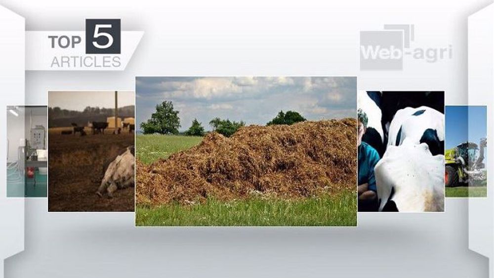 Top articles de Web-agri cette semaine. (©Terre-net Média)