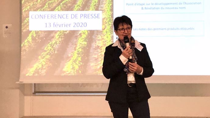 Anne Vandenbossche, présidente de La Note globale, a présenté le 13 février les projets de l'association pour 2020.