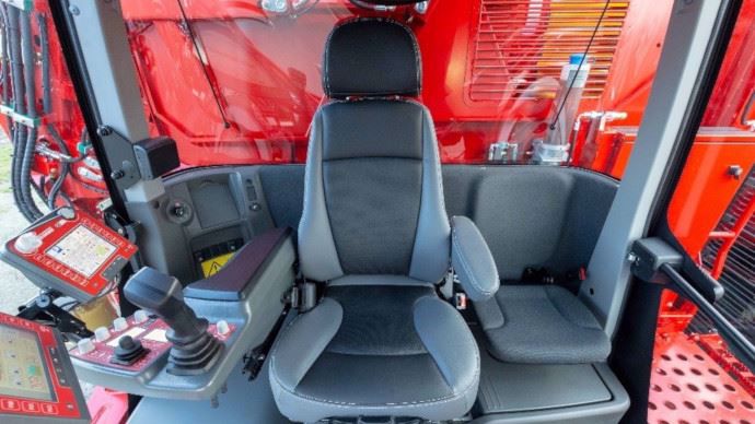 Cabine plus haut de gamme que la précédente version