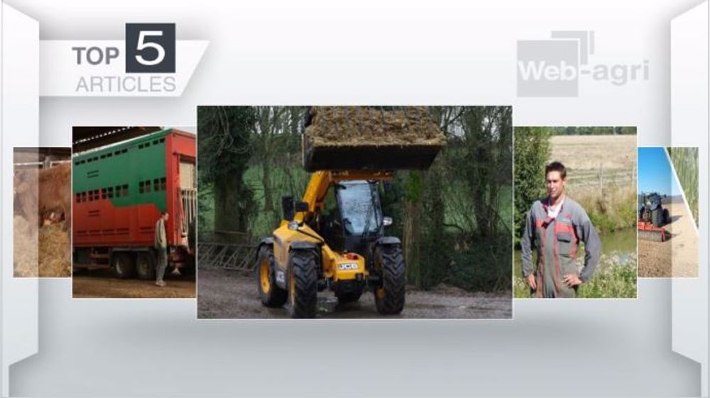 Articles les plus lus sur Web-agri cette semaine. (©Terre-net Média