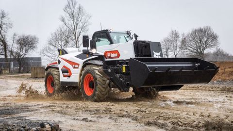 11 modèles de télescopiques 75 ch passent au Stage V chez Bobcat. (©Bobcat) 11 modèles de télescopiques 75 ch passent au Stage V chez Bobcat. (©Bobcat)