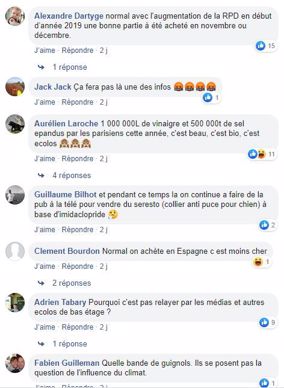 post facebook baisse de 44 % des ventes de produits phytos en 2019