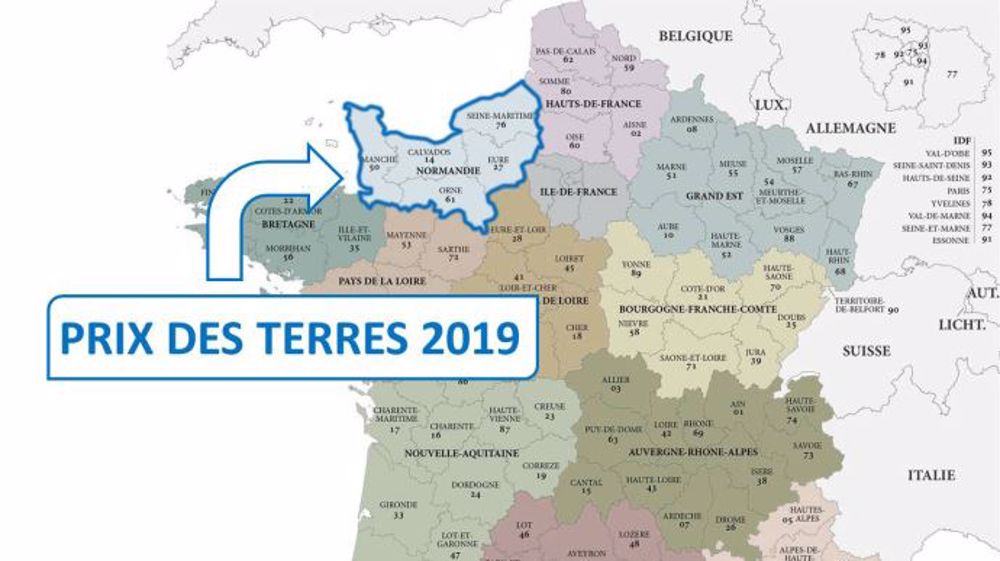En 2019, l'hectare libre s'est négocié à 8 190 € en moyenne en Normandie (©Terre-net Média)