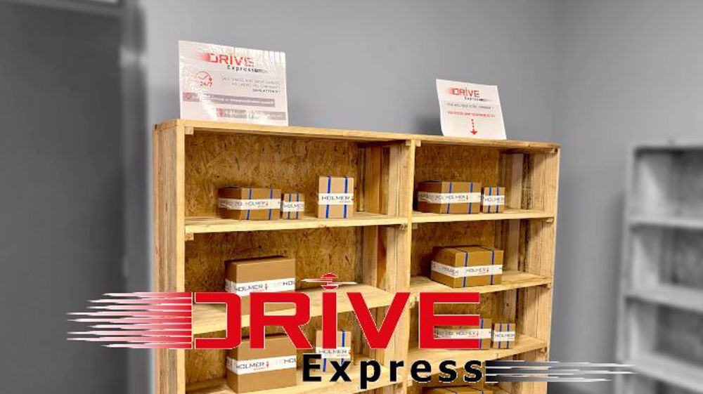 Holmer lance son service Drive Express pour retirer des pièces au magasin en 2 h seulement. (©Holmer Exxact)