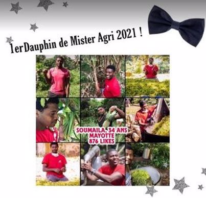 soumaila mayotte premier dauphin mister agri 2021
