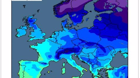 Températures du 22 au 28 janvier prochain. (©WorldAgWeather)