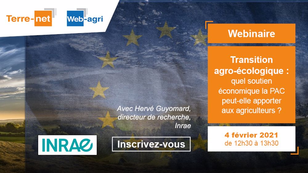Cliquez sur l'image pour vous inscrire au webinaire. (©Terre-net Média)