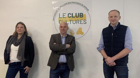 De gauche à droite : Hélène Merlin, responsable du service agronomique d'Unéal, Nicolas Debrabant, vice-président de la coopérative et du groupe Advitam, et Guillaume Boyer, directeur services, agronomie et innovation d'Unéal. (©Unéal) De gauche à droite : Hélène Merlin, responsable du service agronomique d'Unéal, Nicolas Debrabant, vice-président de la coopérative et du groupe Advitam, et Guillaume Boyer, directeur services, agronomie et innovation d'Unéal. (©Unéal)