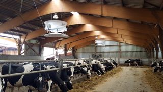 Des ventilateurs haute vitesse : Cyclone 360 52 et 72 pouces. Des ventilateurs haute vitesse : Cyclone 360 52 et 72 pouces.