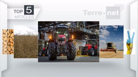  Les articles de Terre-net au Top cette semaine. (©Terre-net Média)
