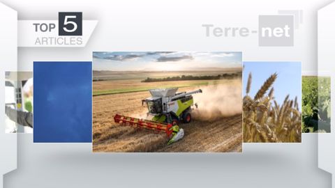 Articles les plus lus sur Terre-net cette semaine. (©Terre-net Média)