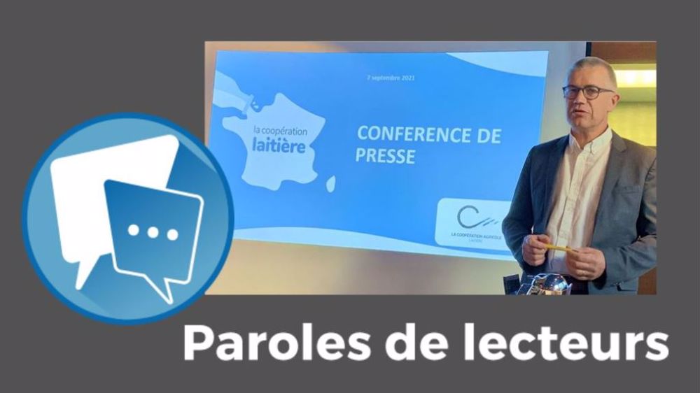  « L'industrie laitière amasse les bénéfices pendant que les éleveurs, eux, n'ont aucun revenu !!! », fustige steph72. (©Terre-net Média)