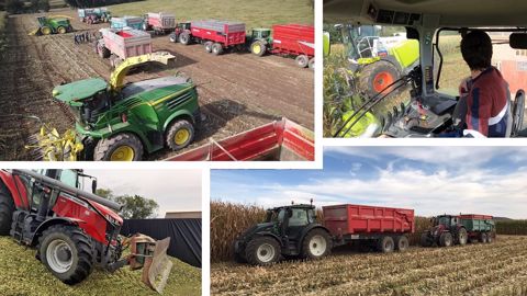 L'ensilage de maïs en régions L'ensilage de maïs en régions