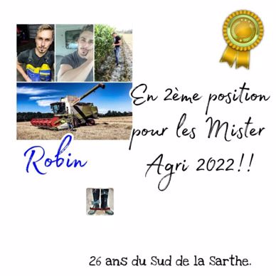 robin premier dauphin mister agri 2022