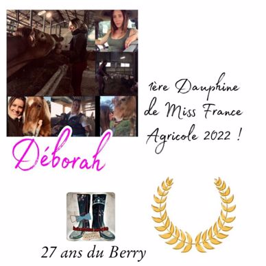 deborah premiere dauphine miss agri 2022