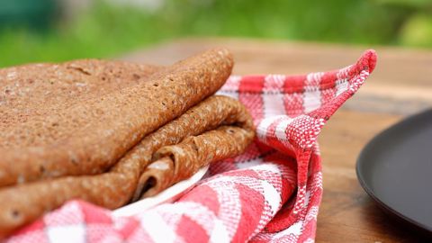 Originaire d'Asie, le blé noir (ou sarrasin) entre dans la composition de plusieurs spécialités bretonnes. La France en a produit 25 600 tonnes en 2021, dont 5 600 tonnes en Bretagne. (©AdobeStock)