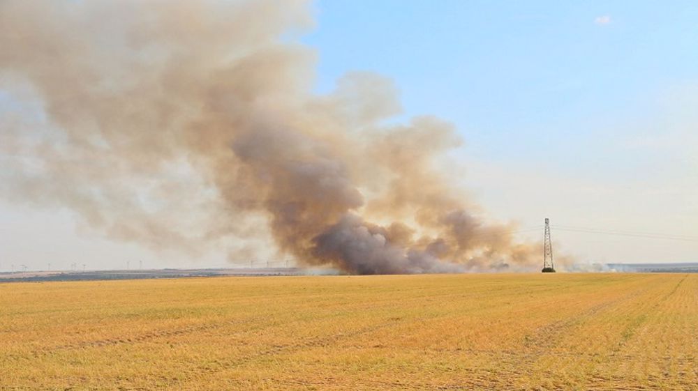 Les températures extrêmes ont provoqué de nombreux incendies. (©Pixabay)