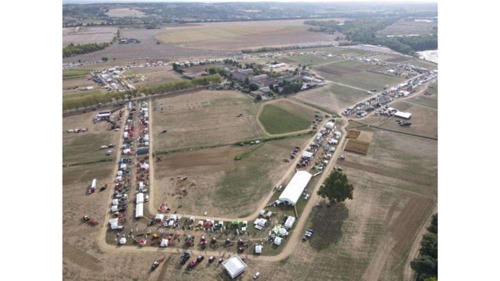 Vu du ciel, le site d'Innov-Agri est impressionnant par son ampleur. (©GFA Events)