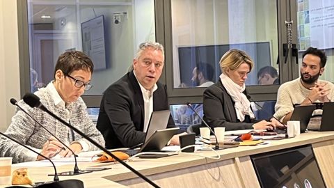 Antoine Hacard, président de la Coopération agricole Métiers du grain, le 11 octobre. (©Terre-net Média) Antoine Hacard, président de la Coopération agricole Métiers du grain, le 11 octobre. (©Terre-net Média)