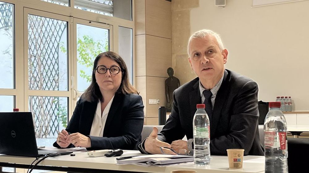 Rachel Blumel, directrice de l'UFS, et Claude Tabel, président de l'UFS, ont dressé un bilan de l'année 2022 le 9 novembre. (©Terre-net Média)