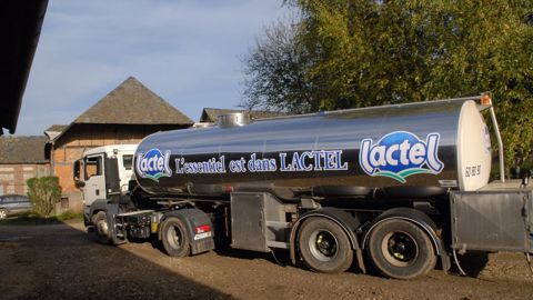 Tous laits de vache confondus et toutes primes comprises, le prix moyen du lait payé aux producteurs livrant à Lactalis a augmenté de 20 % entre 2021 et 2022 (<a href="https://stock.adobe.com/fr/contributor/208628952/s-leitenberger?load_type=author&prev_url=detail" target="_blank">©S. Leitenberger</a> - Stock.adobe.com ) Tous laits de vache confondus et toutes primes comprises, le prix moyen du lait payé aux producteurs livrant à Lactalis a augmenté de 20 % entre 2021 et 2022 (<a href="https://stock.adobe.com/fr/contributor/208628952/s-leitenberger?load_type=author&prev_url=detail" target="_blank">©S. Leitenberger</a> - Stock.adobe.com )