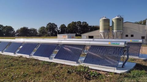 La centrale solaire thermique de Fengtech (©Fengtech)