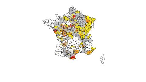 Arrêtés sécheresse Arrêtés sécheresse au 11 juillet 2023