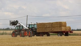 La moisson 2023 aura permis de reconstituer les stocks de paille.