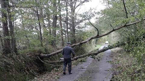Pour couper des arbres sur les routes communales ou courir après les vaches d'un voisin dont la clôture a été écrasée, les agriculteurs répondent toujours présents pour aider. Pour couper des arbres sur les routes communales ou courir après les vaches d'un voisin dont la clôture a été écrasée, les agriculteurs répondent toujours présents pour aider.