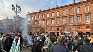 Depuis jeudi soir, les manifestants sont mobilisés en Haute-Garonne. Depuis jeudi soir, les manifestants sont mobilisés en Haute-Garonne.