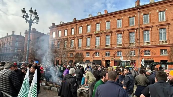 Depuis jeudi soir, les manifestants sont mobilisés en Haute-Garonne.