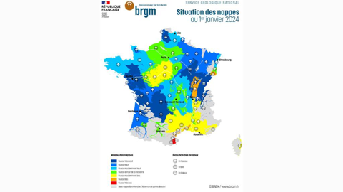 Les nappes phréatiques ont profité des averses automnales.