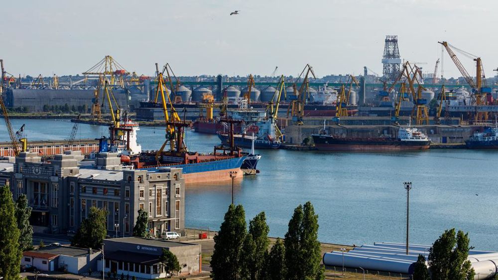 Port de Constanta en Roumanie