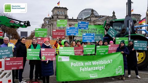 La mobilisation agricole se poursuit en Allemagne.