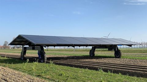 Ses concepteurs définissent le H2arvester comme un "système solaire mobile".
