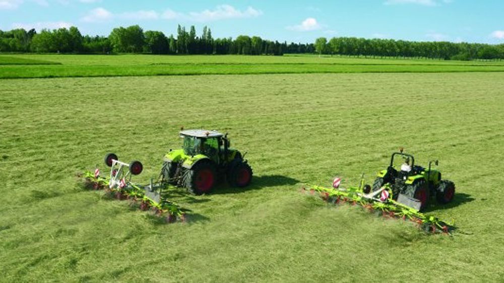 Les nouveautés des gammes d'andaineurs Liner et des faneuses Volto pour 2014