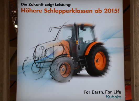 Annonce du tracteur Kubota de 180 ch à Agritechnica