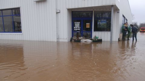 Jusqu'à 50 cm d'eau dans la concession Le Roux à Saint-Caradec (22)