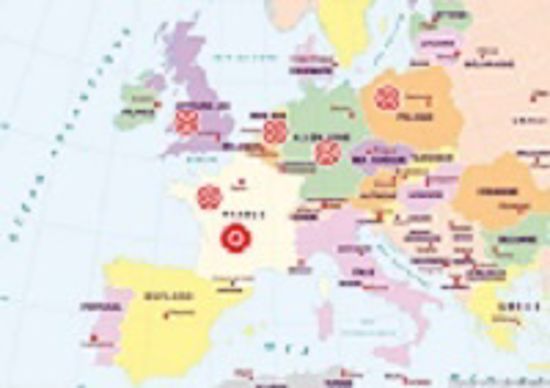 Carte Europe