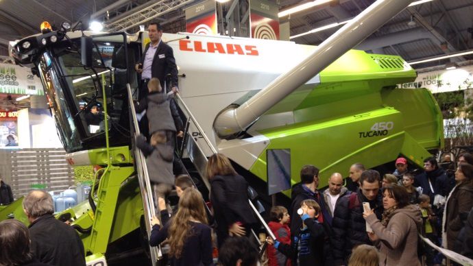 Moissonneuse Claas